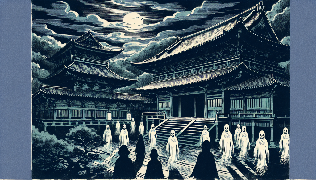 A historical site known for paranormal activity