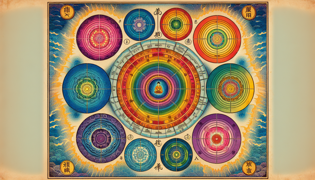 A spectrum of aura colors and their meanings