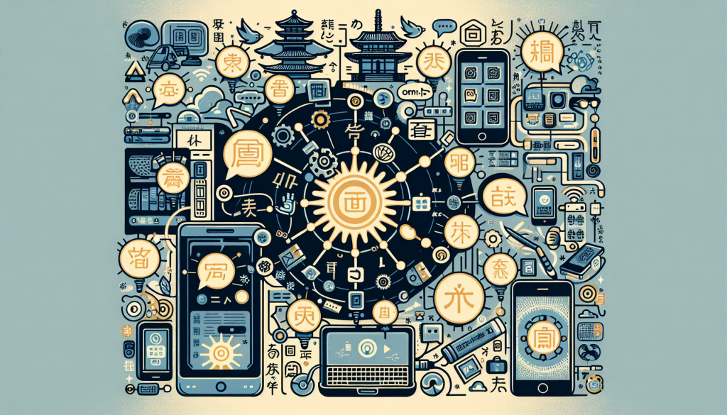 Modern technology visualizing the power of words
