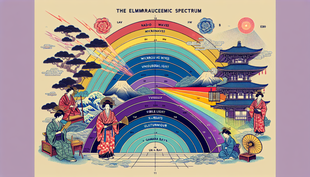 Electromagnetic spectrum chart